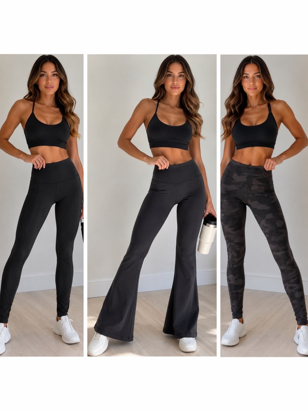 Leggings - adult small - set of 3